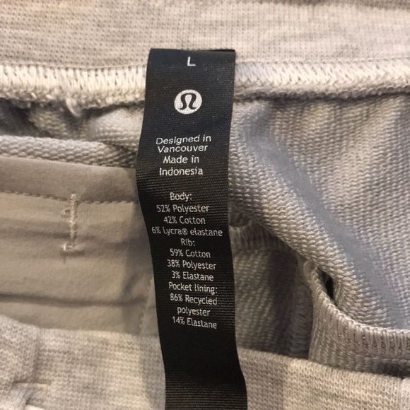 NEW Lululemon High-Rise Relaxed Jogger Full Length in Gray Sz L (10) - Picture 11 of 11